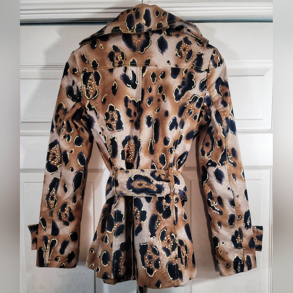 Cache Animal Print Jacket Size S - Picture 8 of 13